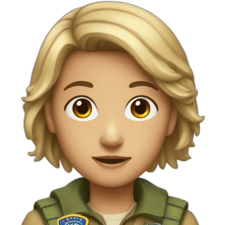 a scout who is a girl emoji