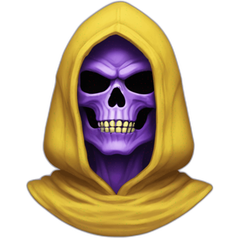 skeletor yellow and purple emoji