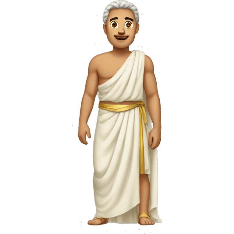 men in togas emoji