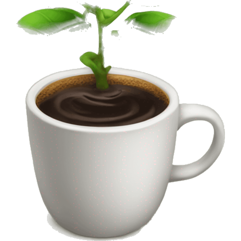 plant drink coffee  emoji