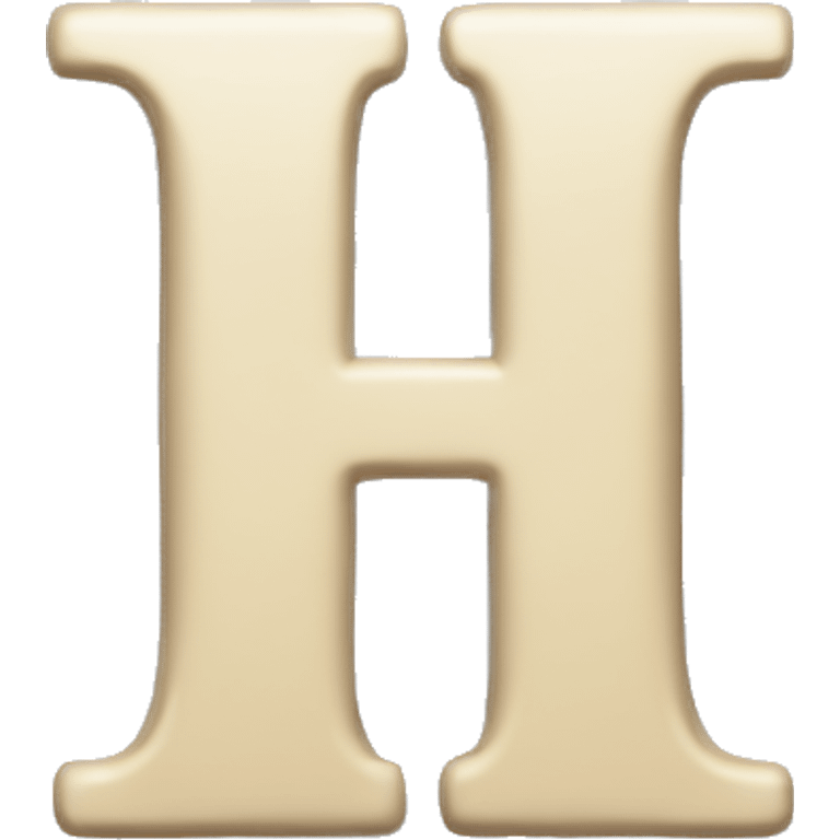 Letter H emoji