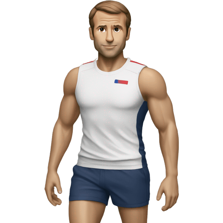 Macron en Shorts  emoji