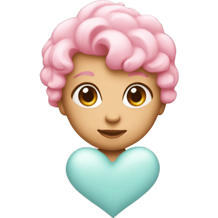 baby pink heart emoji