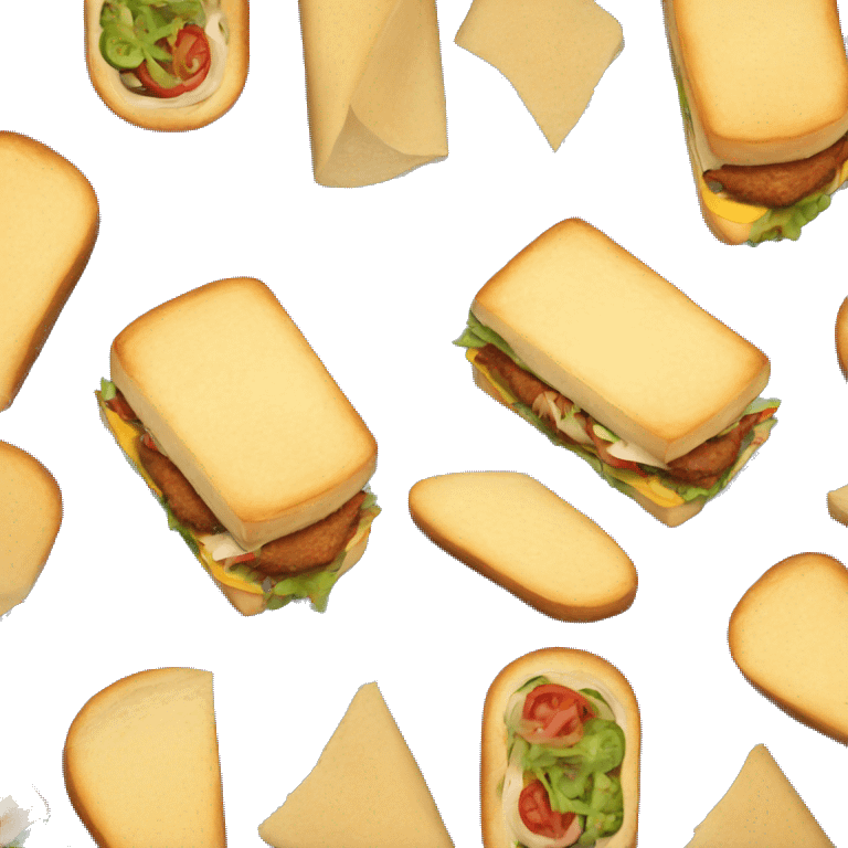 A Mexican Torta sandwich  emoji