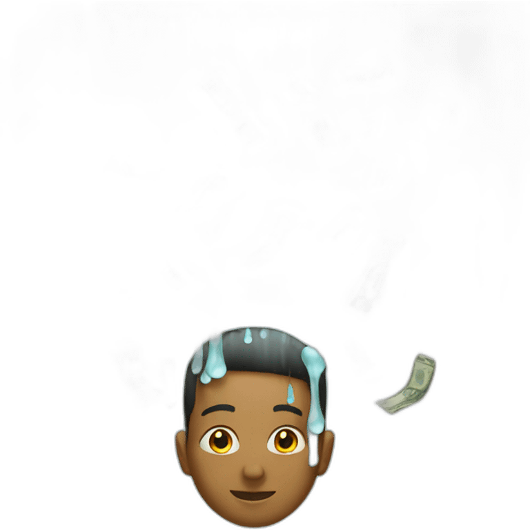 Money shower emoji