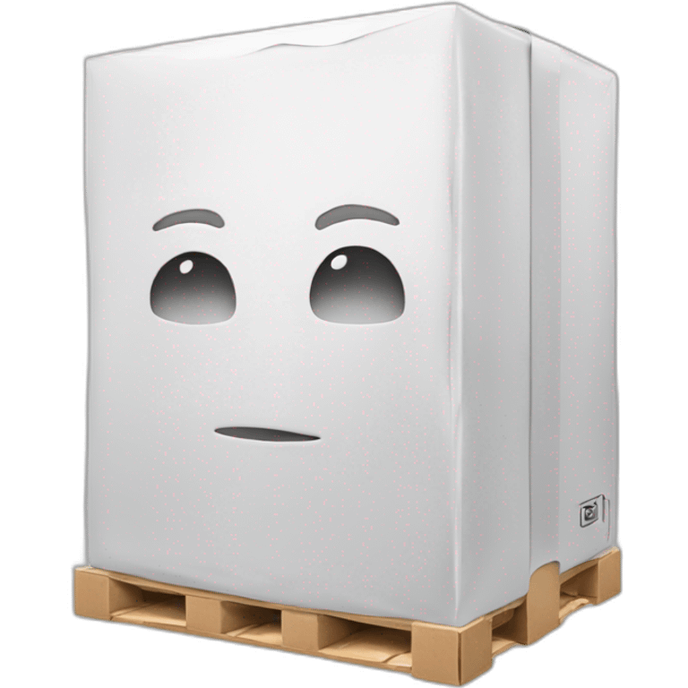 shipping a box white icon emoji