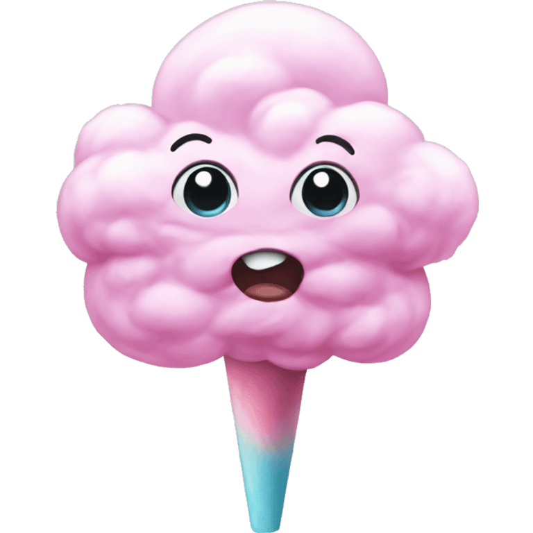 Cotton Candy Halloween  emoji