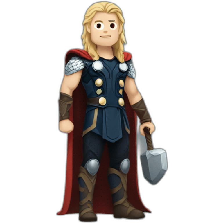 fullbody thor emoji