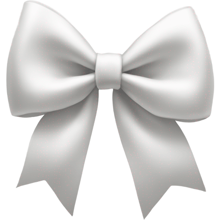 white bow emoji