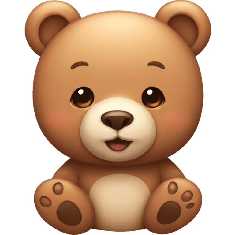 kawaii bear emoji