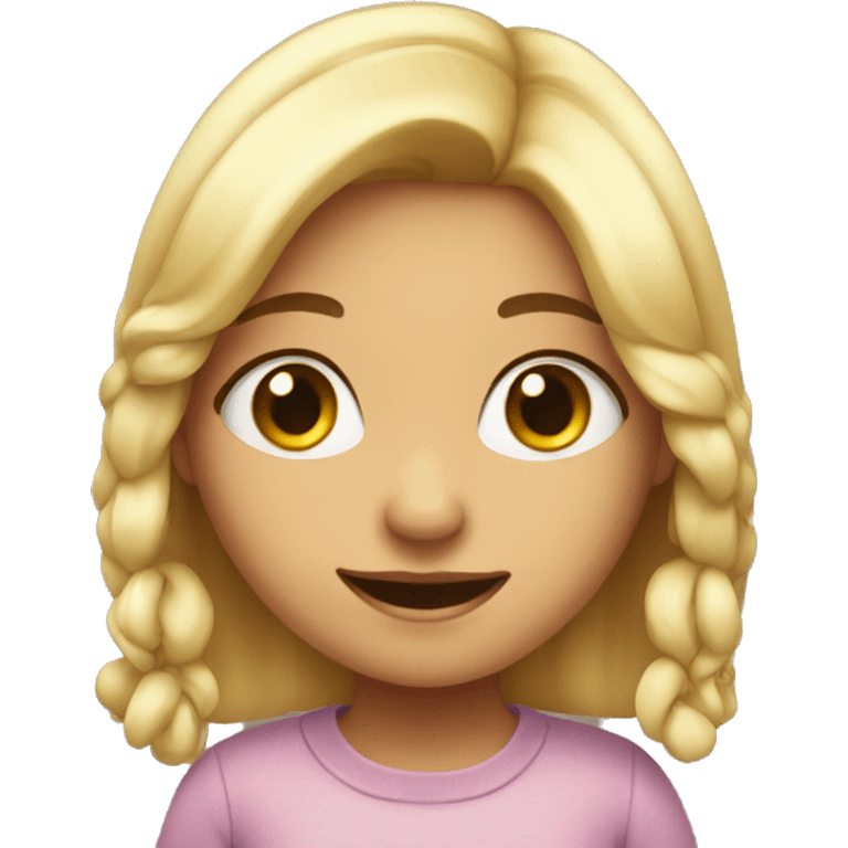 Cute girl emoji