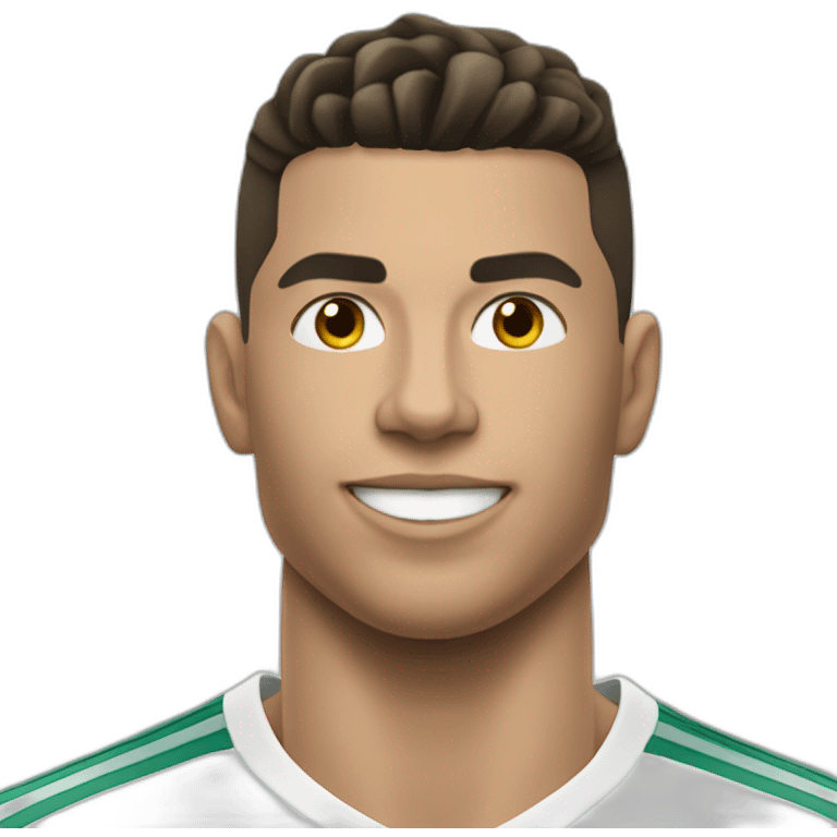 Ronaldo qui fait siuuu emoji