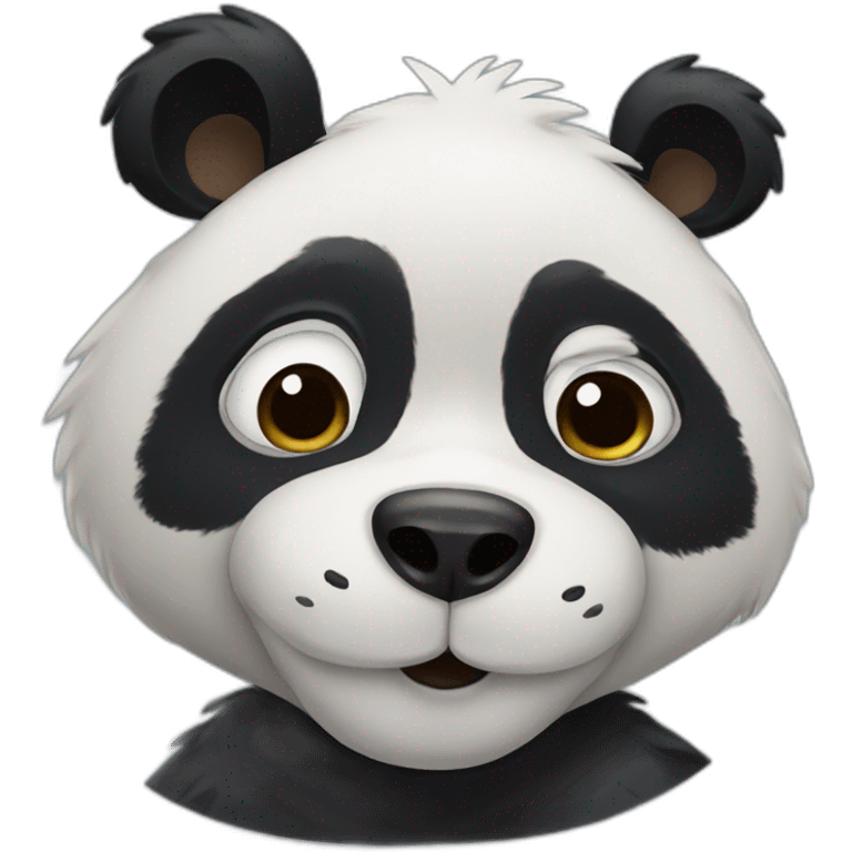 Panda roux emoji