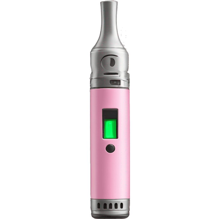 light pink electronic vape emoji