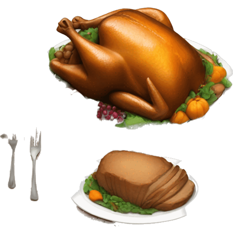 thanksgiving dinner emoji