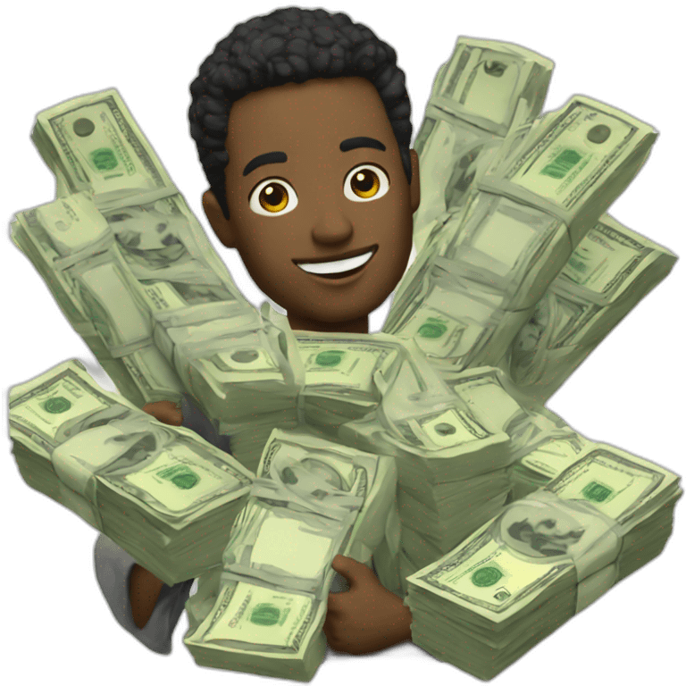 BWL Justus with a lot of money emoji