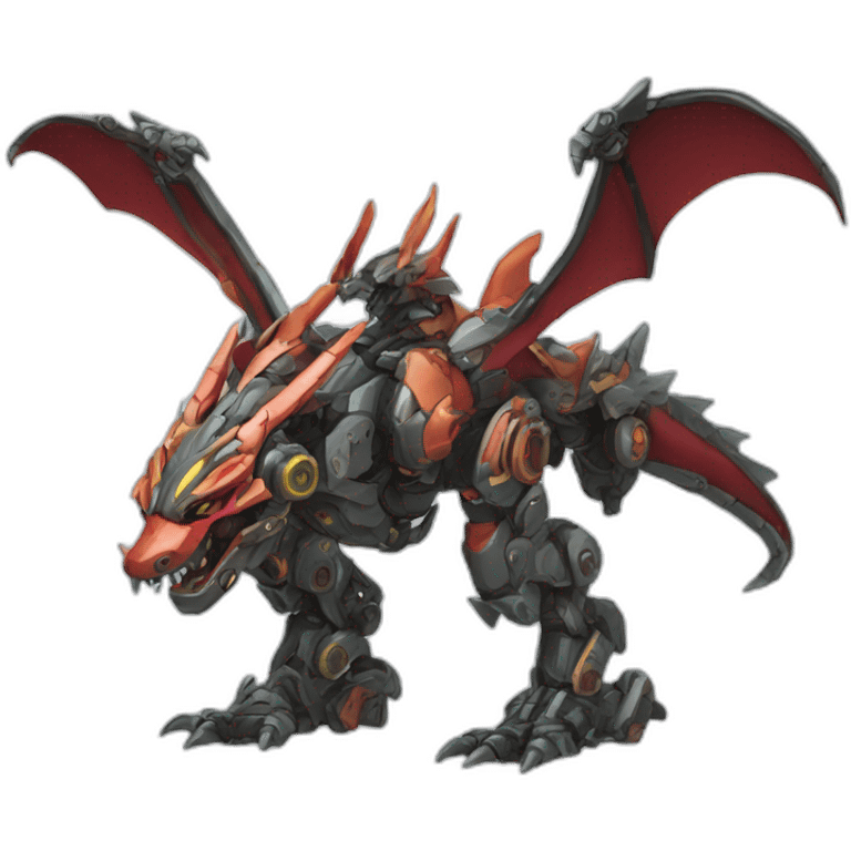 mecha dragon emoji