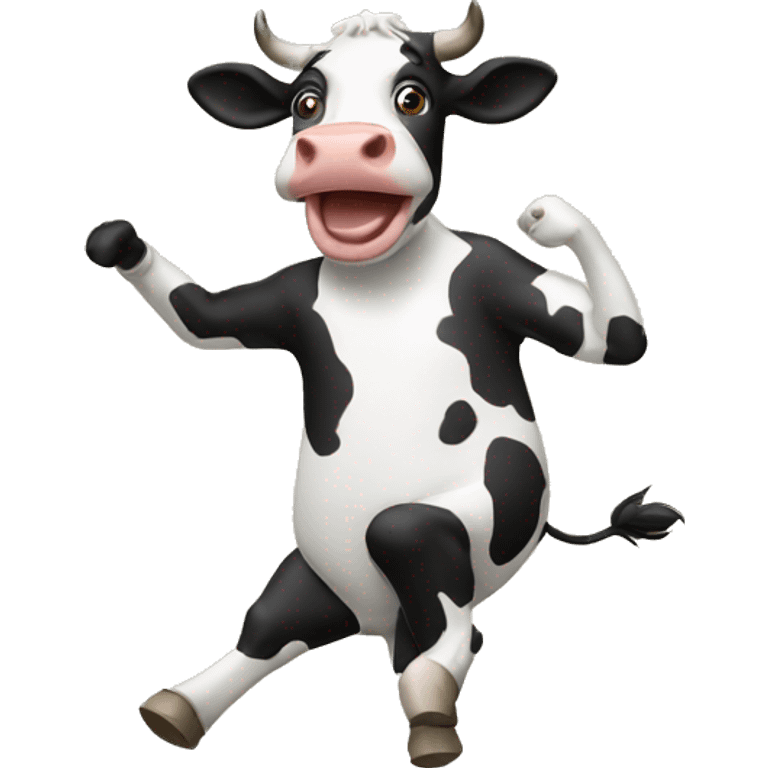 cow dancing emoji