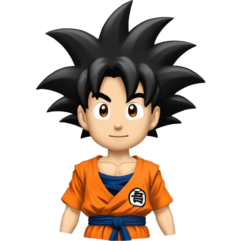 Goku com a camisa do senai emoji