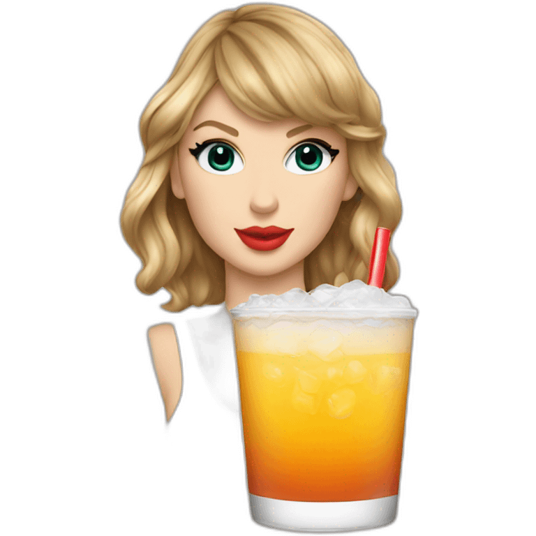 Taylor swift drink emoji