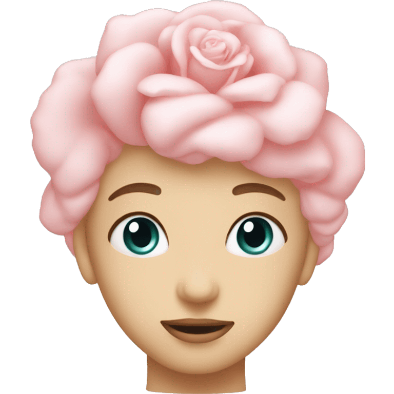 Cœur pastel rose emoji