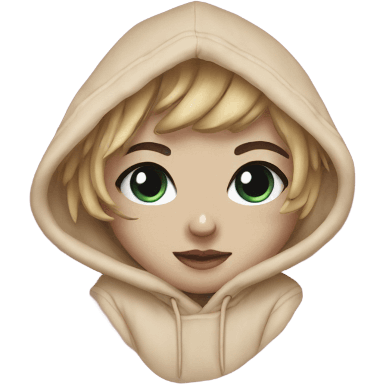 Cute aesthetic hoodie emoji