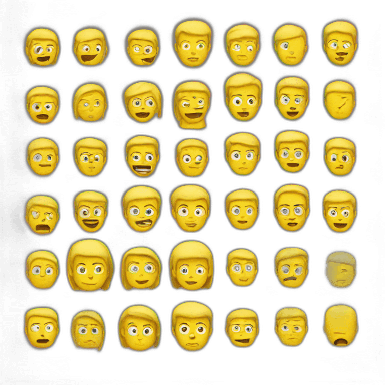 yellow people emoji