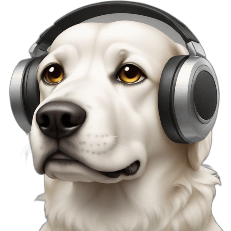 dj dog emoji