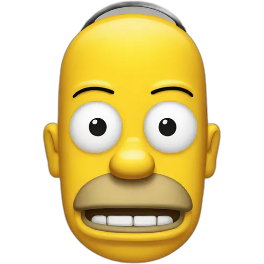 Homer simpson emoji