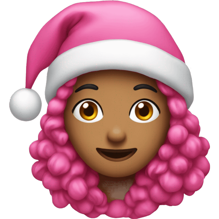 Pink Christmas  emoji