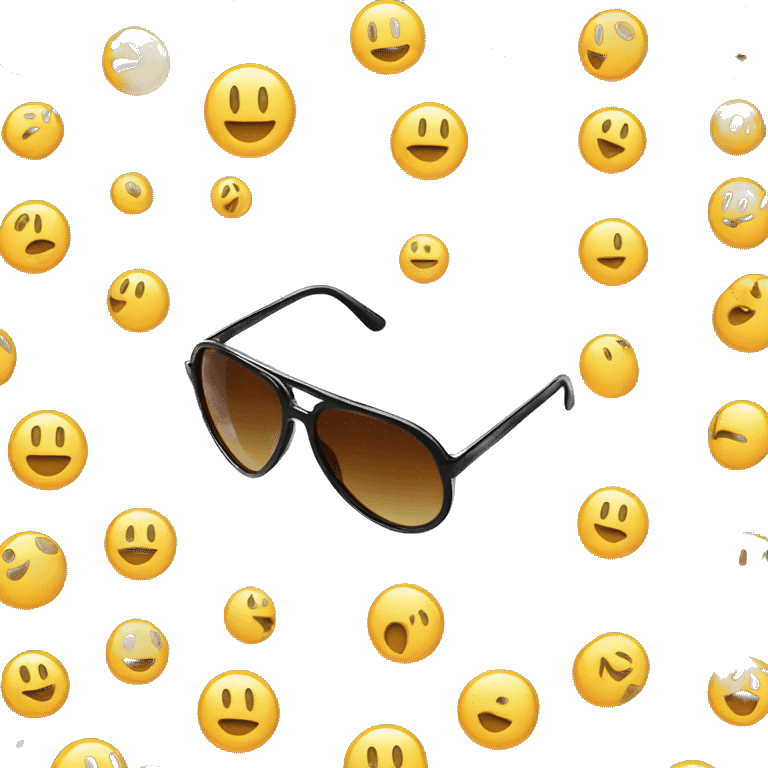 oil drop in aviator sunglasses emoji