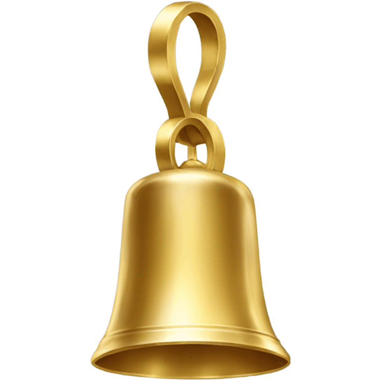 Gold Celebration bell emoji