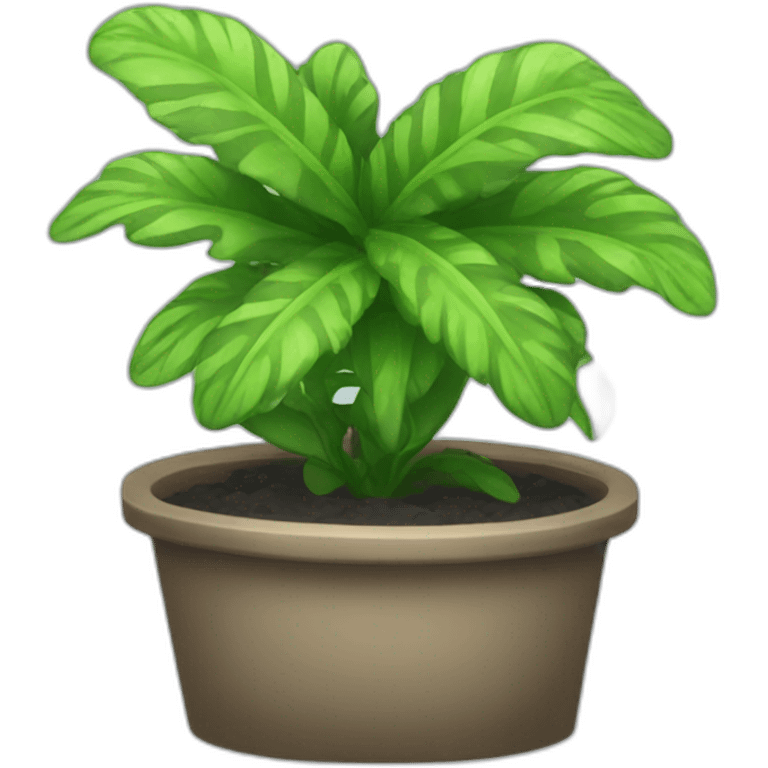 zebrina plant emoji