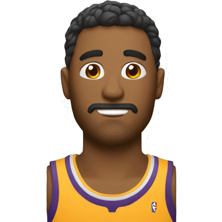 Haciendo una clabada en baloncesto  emoji