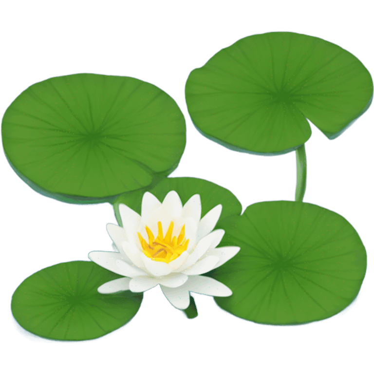 Water lily  emoji