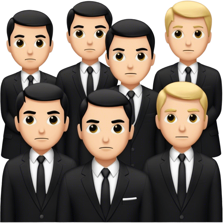 men in black emoji