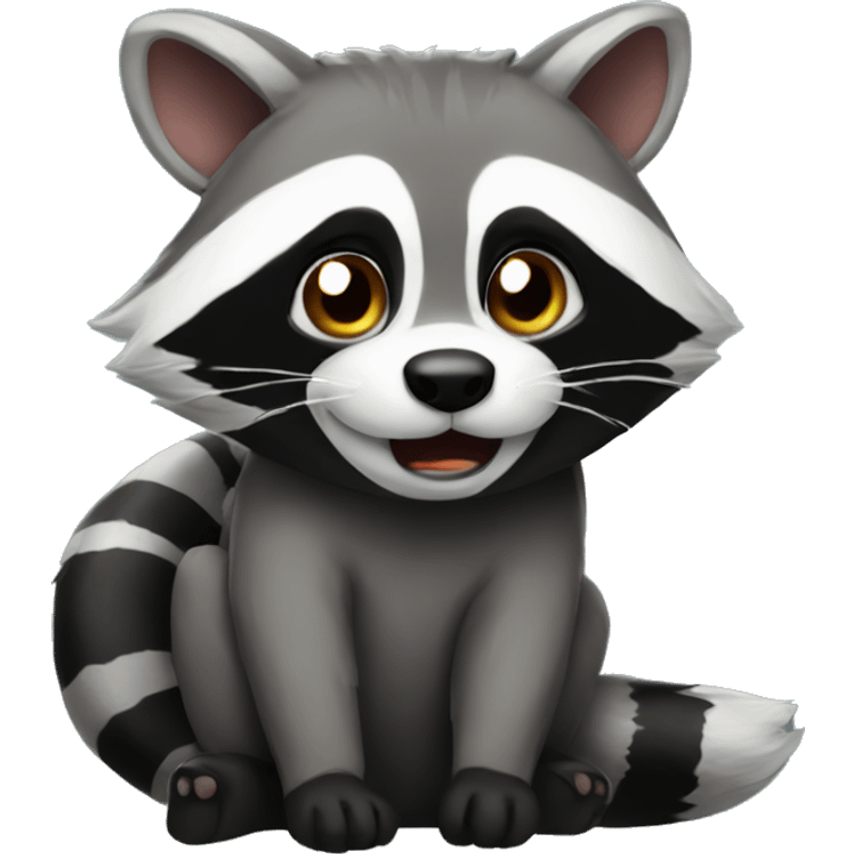 Trash panda emoji