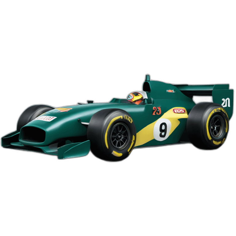 Aston Martin F1 Car emoji