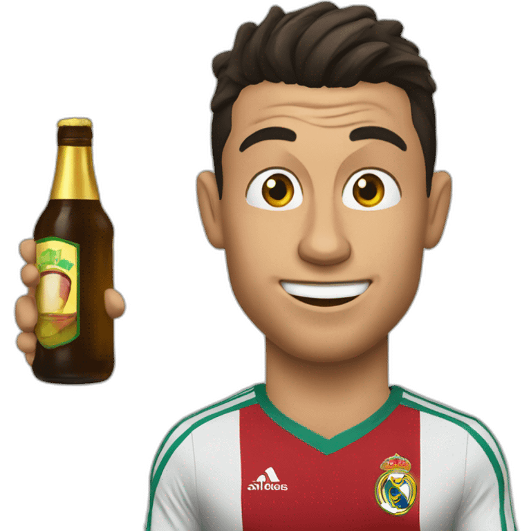 Drunk Cristiano Ronaldo emoji