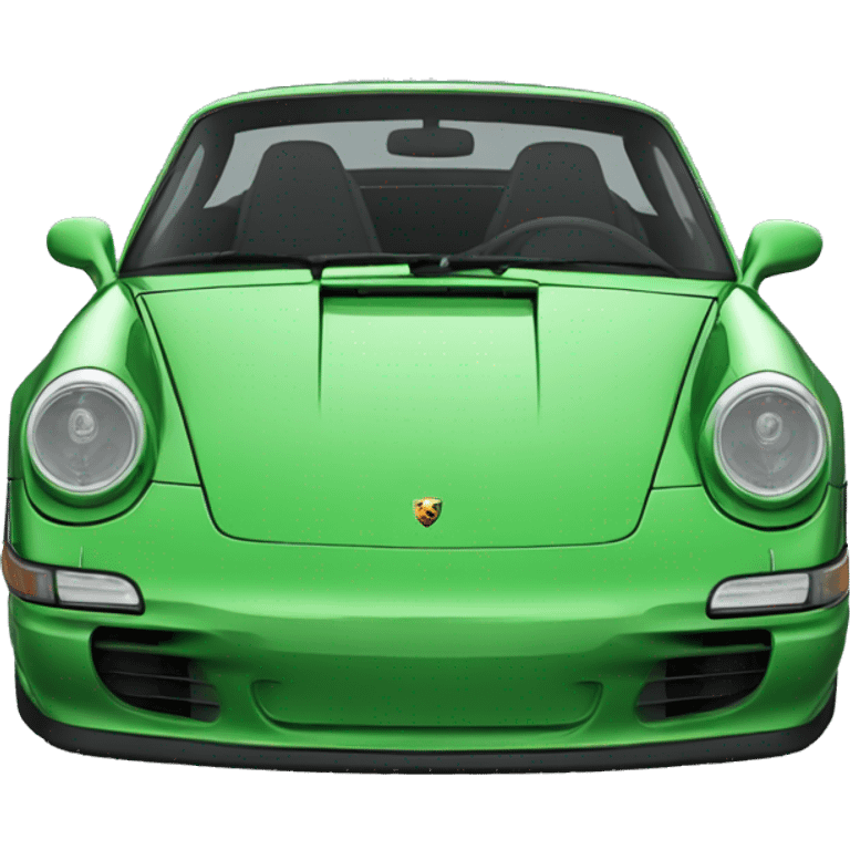 green porsche 911 2023 emoji