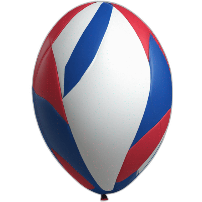 Ballon de rugby équipe de France emoji