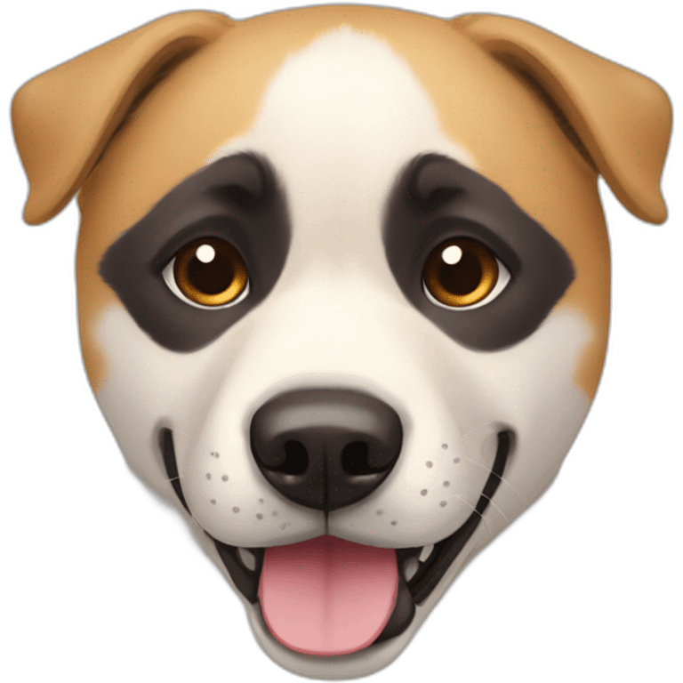 Akita-inu and Labrador friends emoji