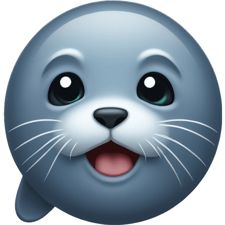 a seal crying emoji