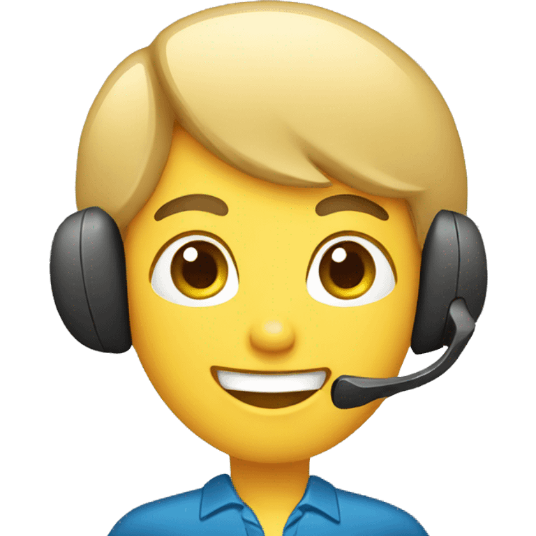 call center emoji