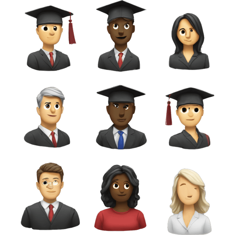 Law School Notion Template no faces or people and colorful emoji