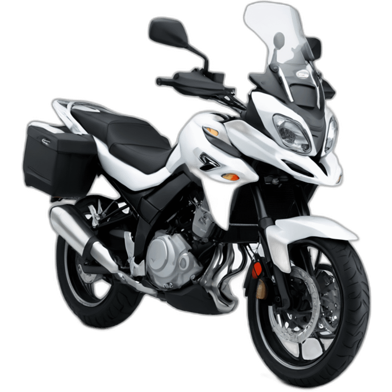 Suzuki vstrom white emoji