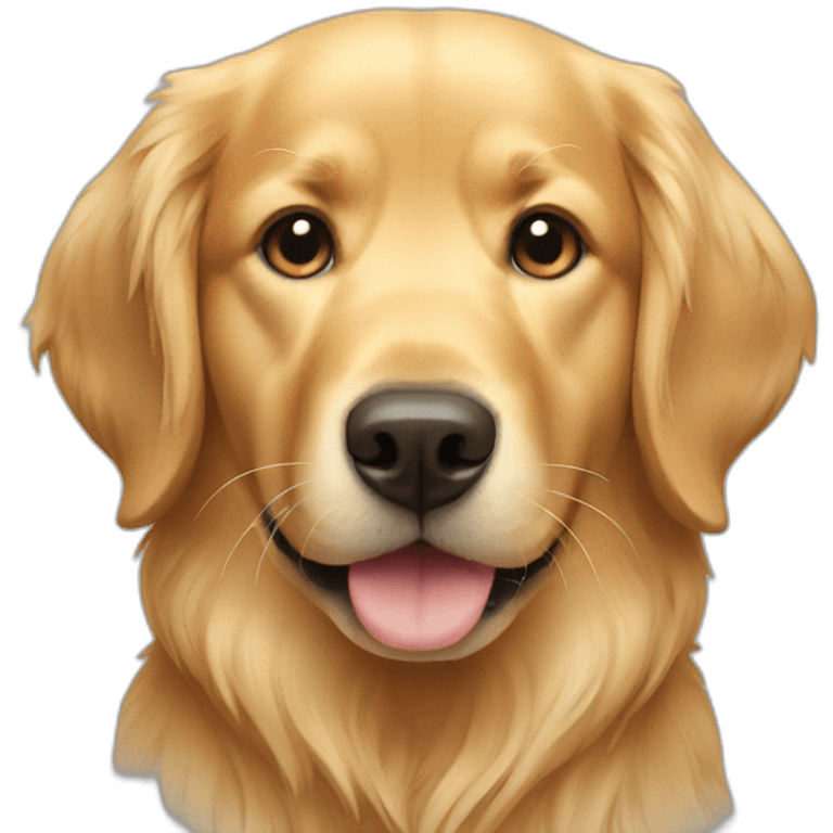 Golden retriever  emoji