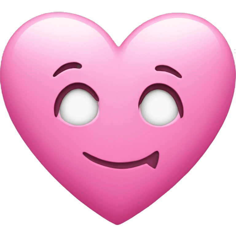 Pink heart with stars emoji