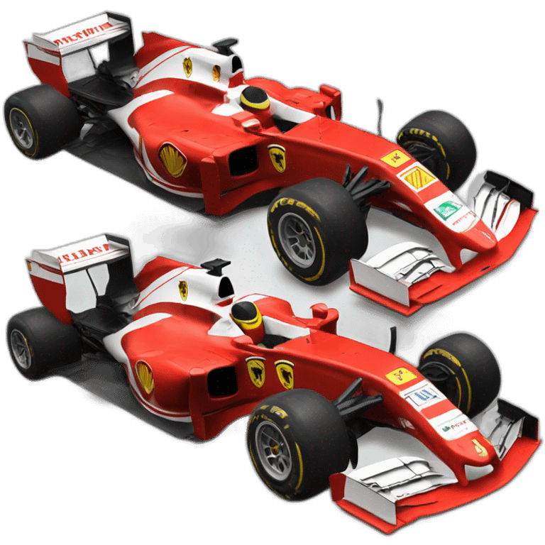 Ferrari f1 car emoji