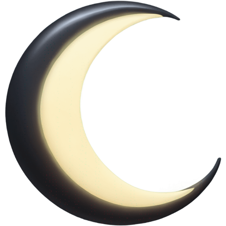 Moon slice  emoji